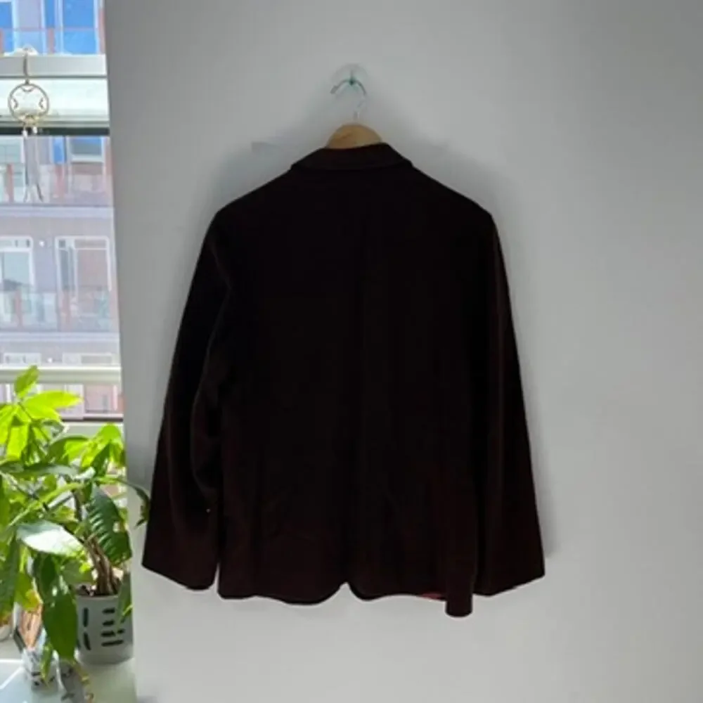 J. Crew Vintage Brown Wool Pea Coat Size 12